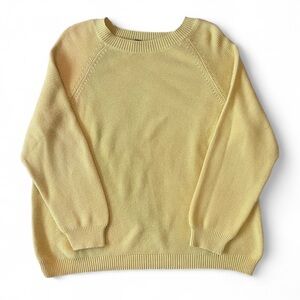 Weekend MaxMara size medium Yellow Women's cotton Sweater
